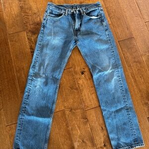 Levi's 505 31x33 Straight Blue Jeans
